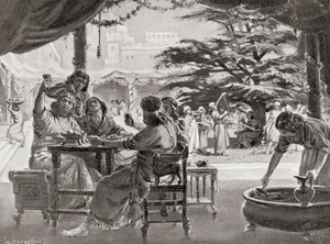 Rejoicing in Babylon on the Rebuilding of the City by Esarhaddon, from Hutchinson