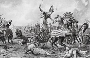 The Battle of Kadesh by Margaret (after) Dovaston