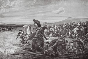 The Battle of Orchomenos by Margaret (after) Dovaston