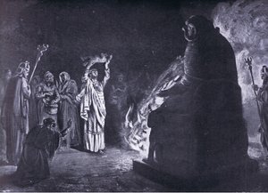 A Phoenician Sacrifice to Moloch by Margaret Dovaston