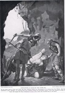 Constantine II Slain by Danes AD 881 by Margaret Dovaston