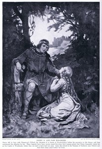 Henry II and fair Rosamund by Margaret Dovaston