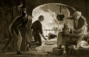 Lambert Simnel in the Kitchen, illustration from 