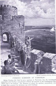 Pyrrhus Garrison at Tarentum by Margaret Dovaston