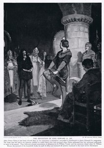 The deposition of King Edward II AD1327