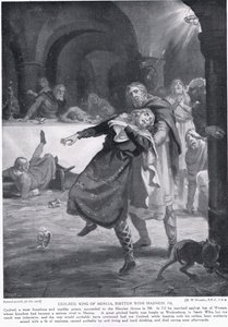 The Madness of King Ceolred of Mercia AD 716 by Margaret Dovaston