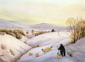 Sheep on the Ridge