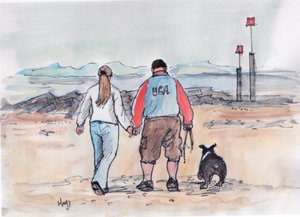 Walking the dog - 04 by Margaret Loxton
