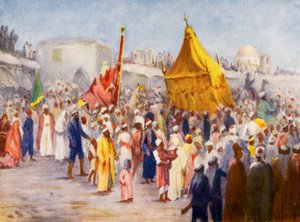 Return of the Haj from Mecca to Damascus by Margaret Thomas