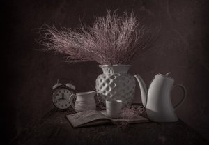 Quiet Tea Time by Margareth Perfoncio