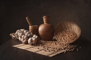 Rustic Garlic and Chickpeas