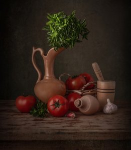 Rustic Italian Kitchen by Margareth Perfoncio