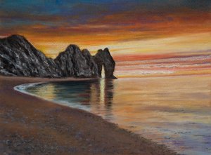 Durdle Door, Dorset by Margo Starkey