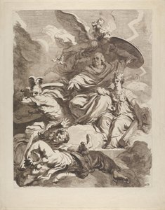 The Genius of Franklin, 1778 by Marguerite Gerard