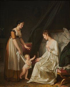 The Nursing Mother by Marguerite Gerard