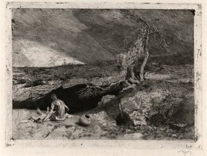Anchorite by Marià Fortuny Marsal
