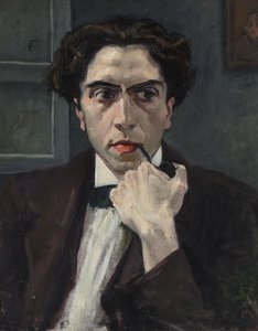 Portrait of Emili Fontbona by Mariá Pidelaserra