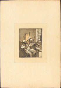 Village Surgeon by Maria Catharina Prestel after Adriaen van Ostade