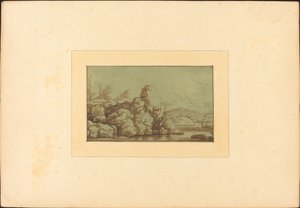 Landscape by Maria Catharina Prestel after Allart van Everdingen