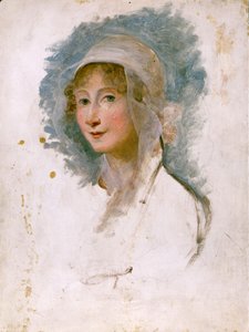Portrait of Giulia Beccaria Manzoni (1762 - 1841), mother of Alessandro Manzoni (Painting by Maria Cosway)