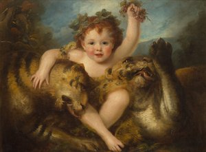 Portrait of the Hon. George Lamb, as the Infant Bacchus