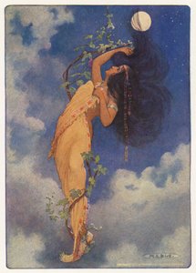 Illustration for Hiawatha by Longfellow by Maria Louise Kirk