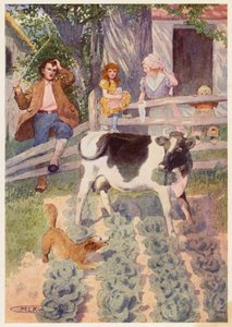 Illustration for the Story of Rip Van Winkle by Maria Louise Kirk