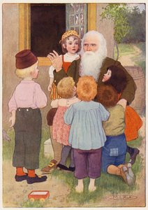 Illustration for the Story of Rip Van Winkle