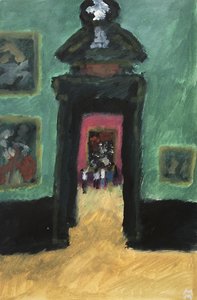 Green Room at the Viennese Museum by Maria Magenta