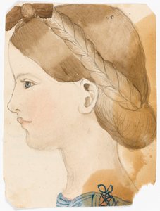 Portrait of M Rose Herschel Aged 7 by Her Sister Maria, Aged 11 by Maria Sophia Herschel