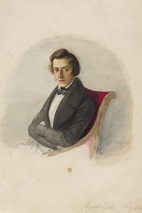 Portrait of Frederic Chopin by Maria Wodzinska