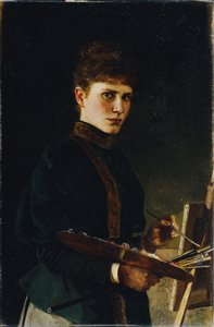 Self-Portrait at the Easel