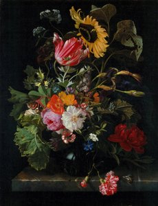 Bouquet of Flowers in a Vase