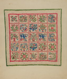 Applique Quilt by Marian Curtis Foster