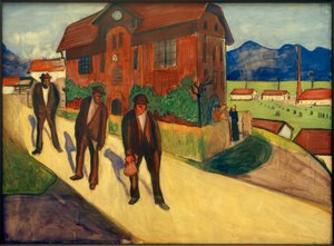 M. v. Werefkin, Evening / Painting, 1909