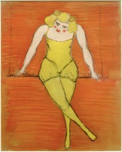 Trapeze Artist by Marianne von Werefkin