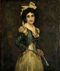 Portrait of Maria Luisa Fortuny, 1893 by Marià Fortuny