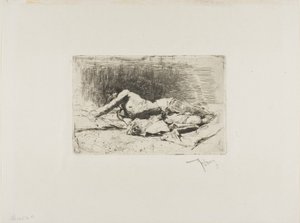 Man Rolling by Mariano Fortuny y Marsal