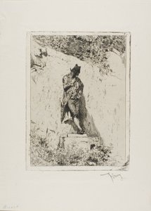 Meditation by Mariano Fortuny y Marsal
