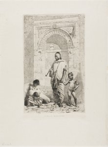 Moroccan Family by Mariano Fortuny y Marsal