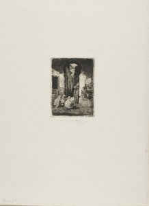 Tangier, Seated Arabs by Mariano Fortuny y Marsal