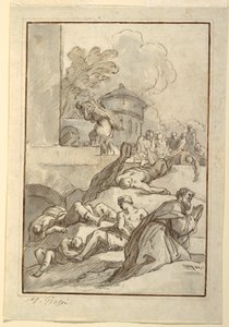 Study of a Saint During a Plague, ca. 1790