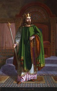 Portrait of Garcia I, King of Leon by Mariano de la Roca y Delgado