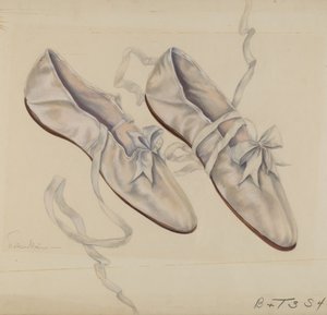 Walking Slippers, c. 1936 by Marie Alain