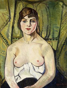 Woman with Bare Breasts