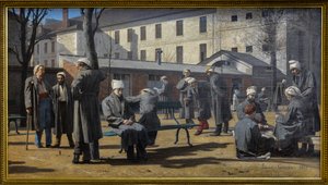 The Convalescents by Marie Francois Firmin Girard