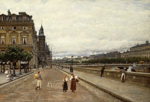 Early Morning Along the Seine