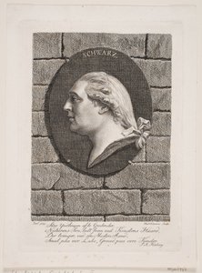 Actor F. Schwartz by Marie Jeanne Clemens