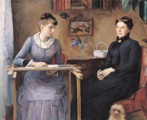 At Home or Intimacy by Marie Louise Catherine Breslau