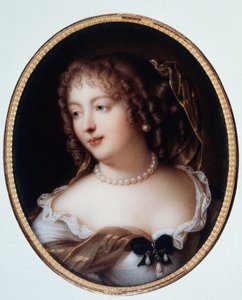 Portrait of Marie de Rabutin-Chantal, Marquise of Sevigne known as Madame de Sevigne (1626-1696) by Marie Victoire Jaquotot